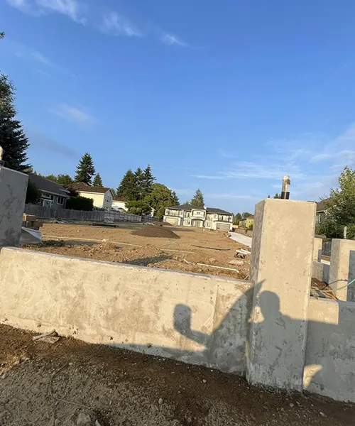 Foundation concrete in Bellevue 
